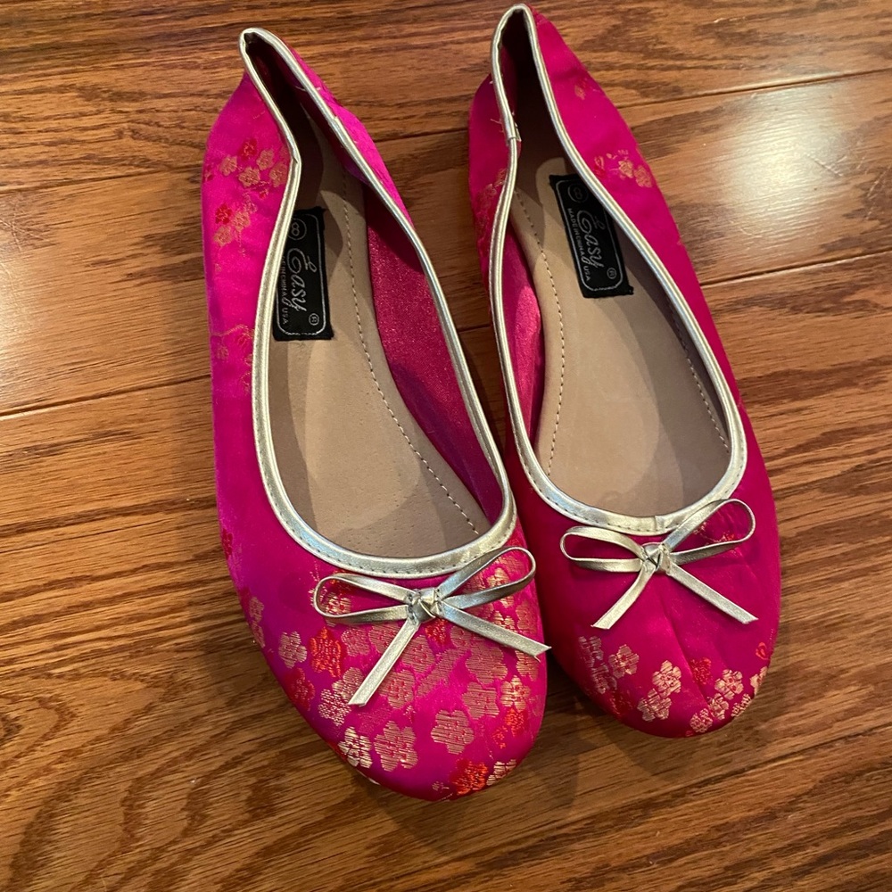 Pink Ballet Flats
